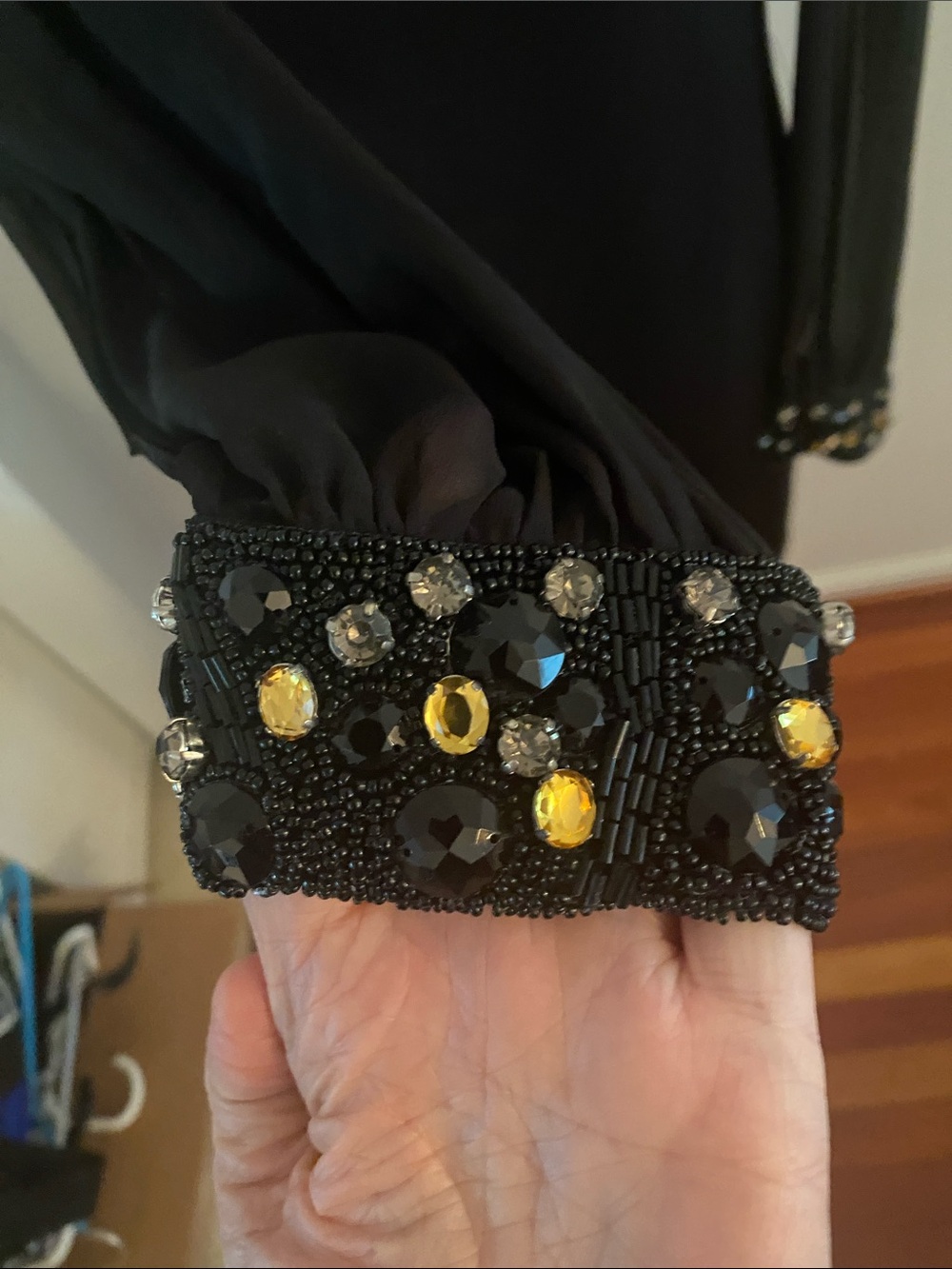 New Eliza J  size 6 black cocktail dress. - Picture 2 of 9